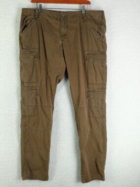 Denim & Supply Ralph Lauren Cargo Pants Mens 32X32 Olive Green Utility Y2K